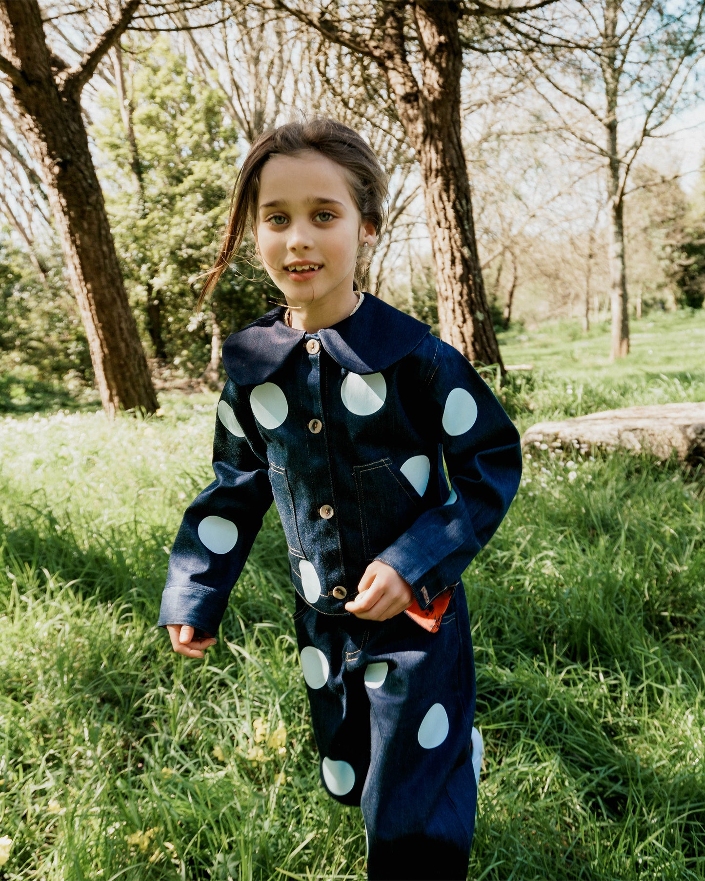 Calças Baggy | Estampado bolas Isadora