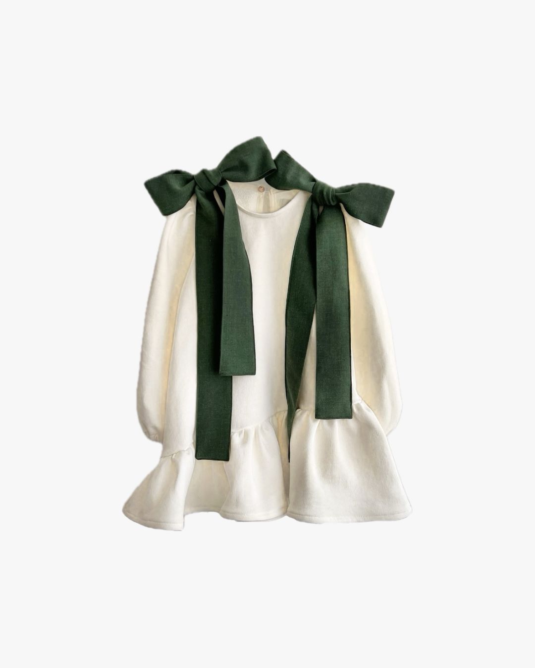 Vestido/Túnica | Juliette laços verdes Adulto