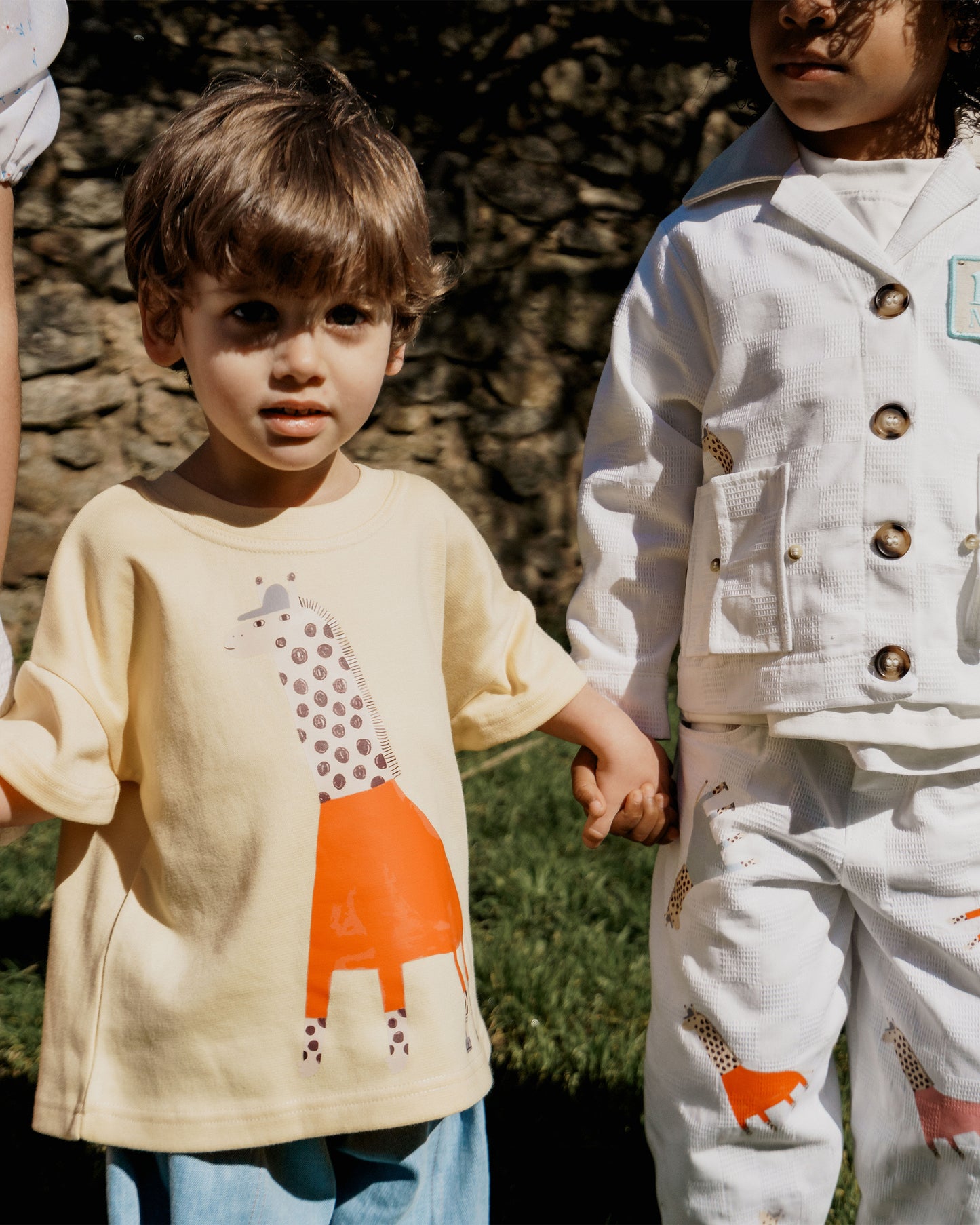 T-shirt Estampado | Girafina Amarela