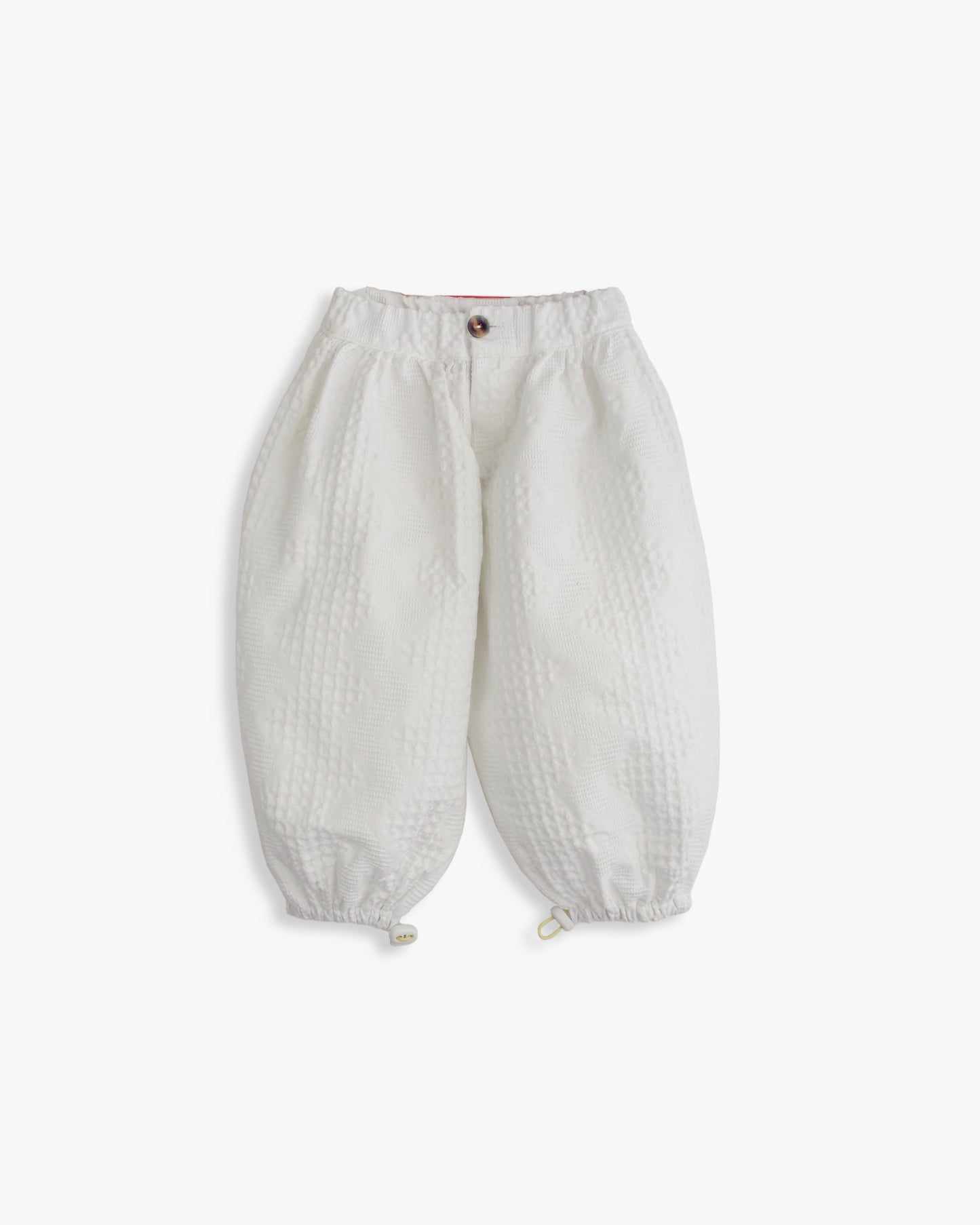 Calças Baggy | Textura Zig Zag Serafina Adulto