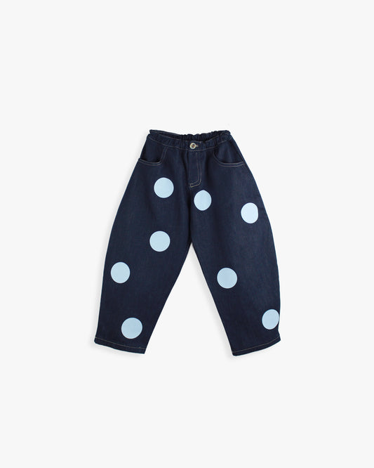 Calças Baggy | Estampado bolas Isadora Adulto