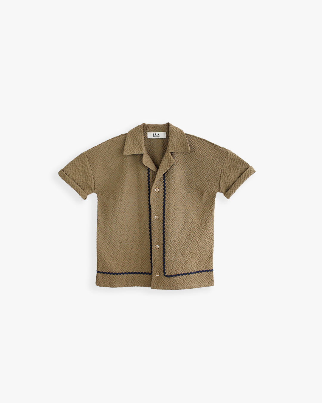 Camisa | Honey Oliva “textura” Menino