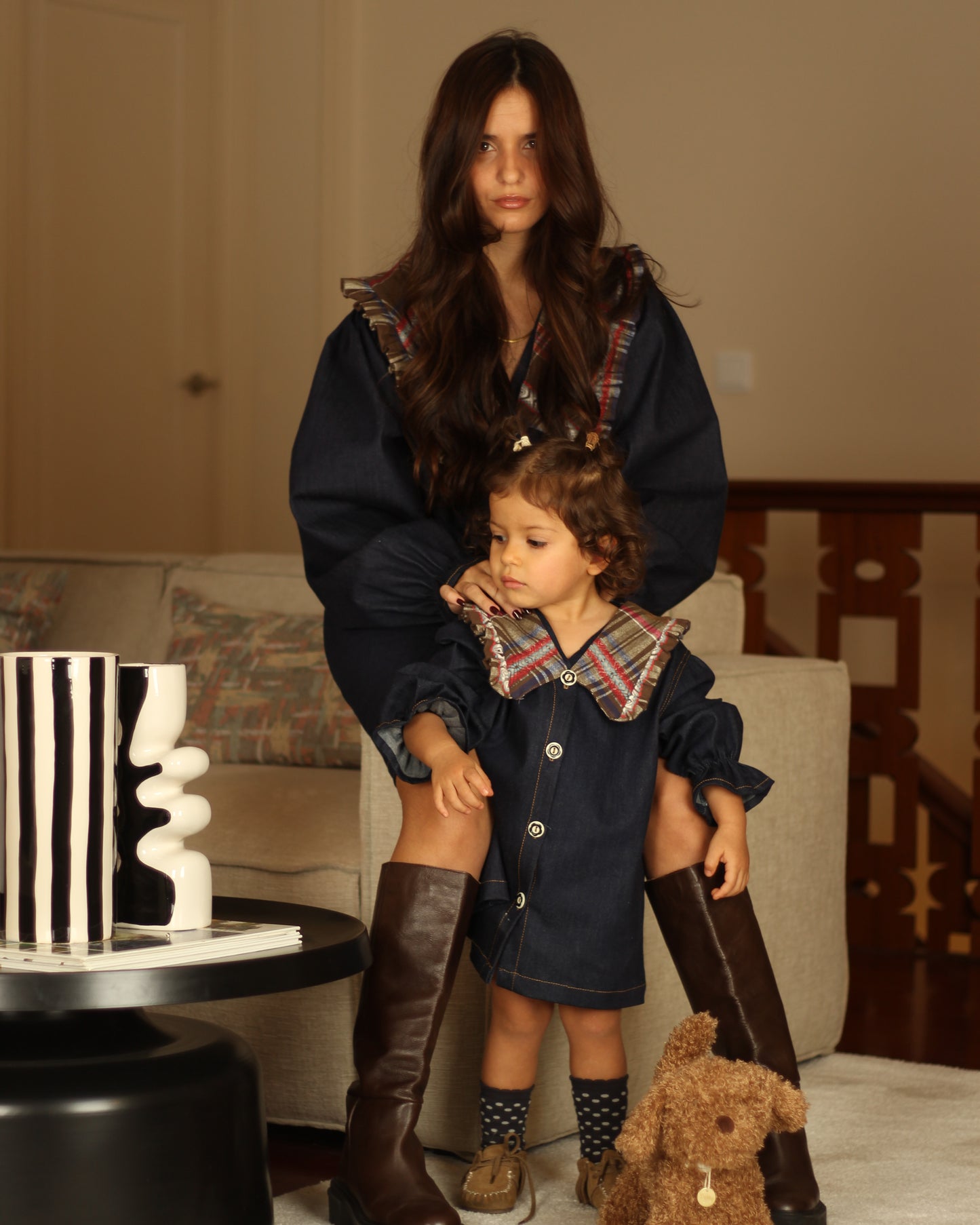 Vestido/Camisa Demin | Cookie Adulto