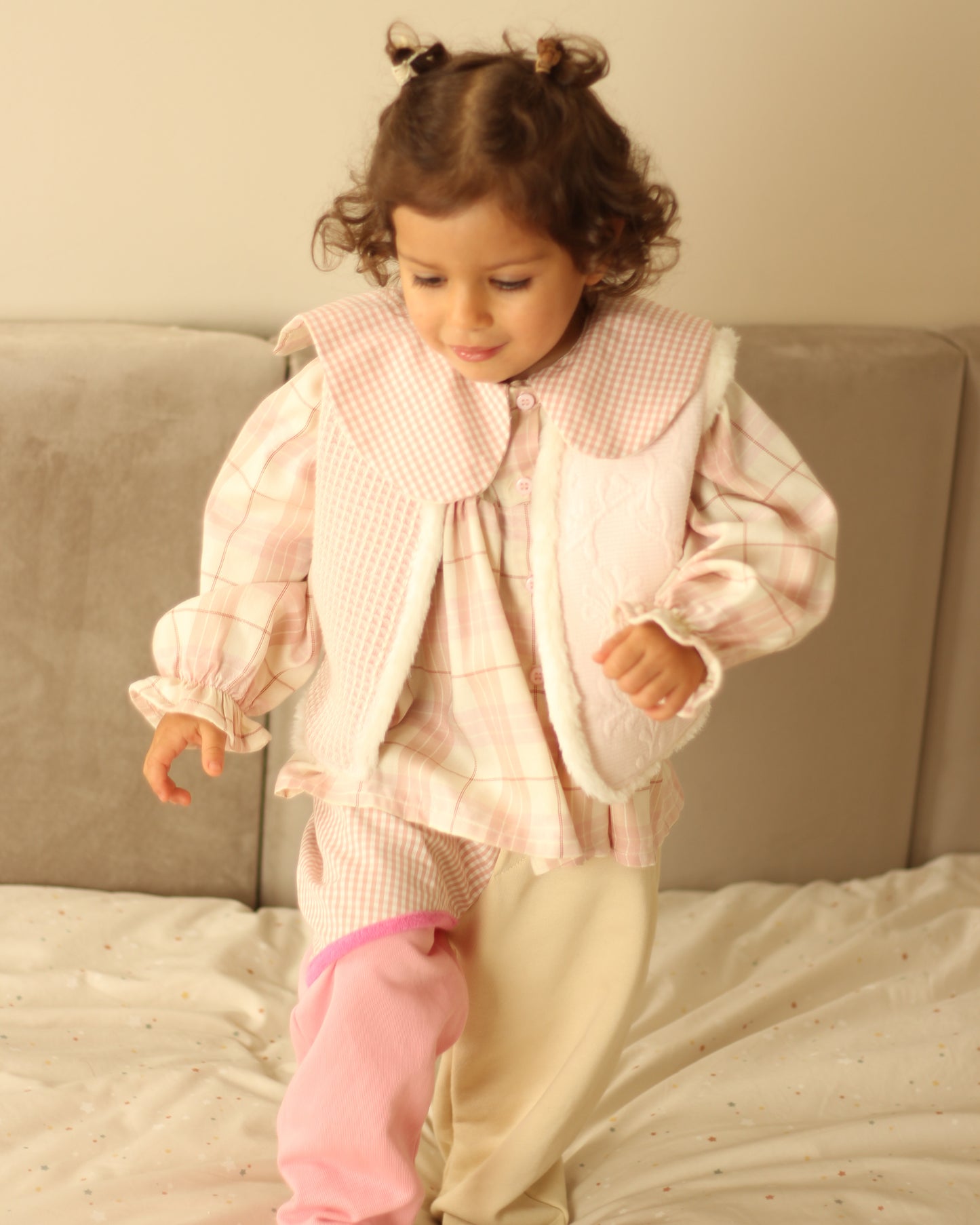 Colete Patchwork  Reversível | Mia