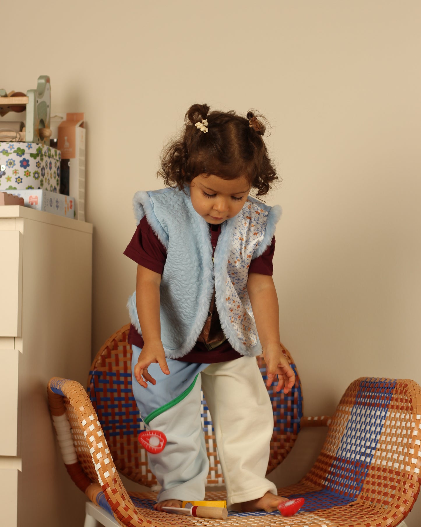 Colete Patchwork Reversível | Nina