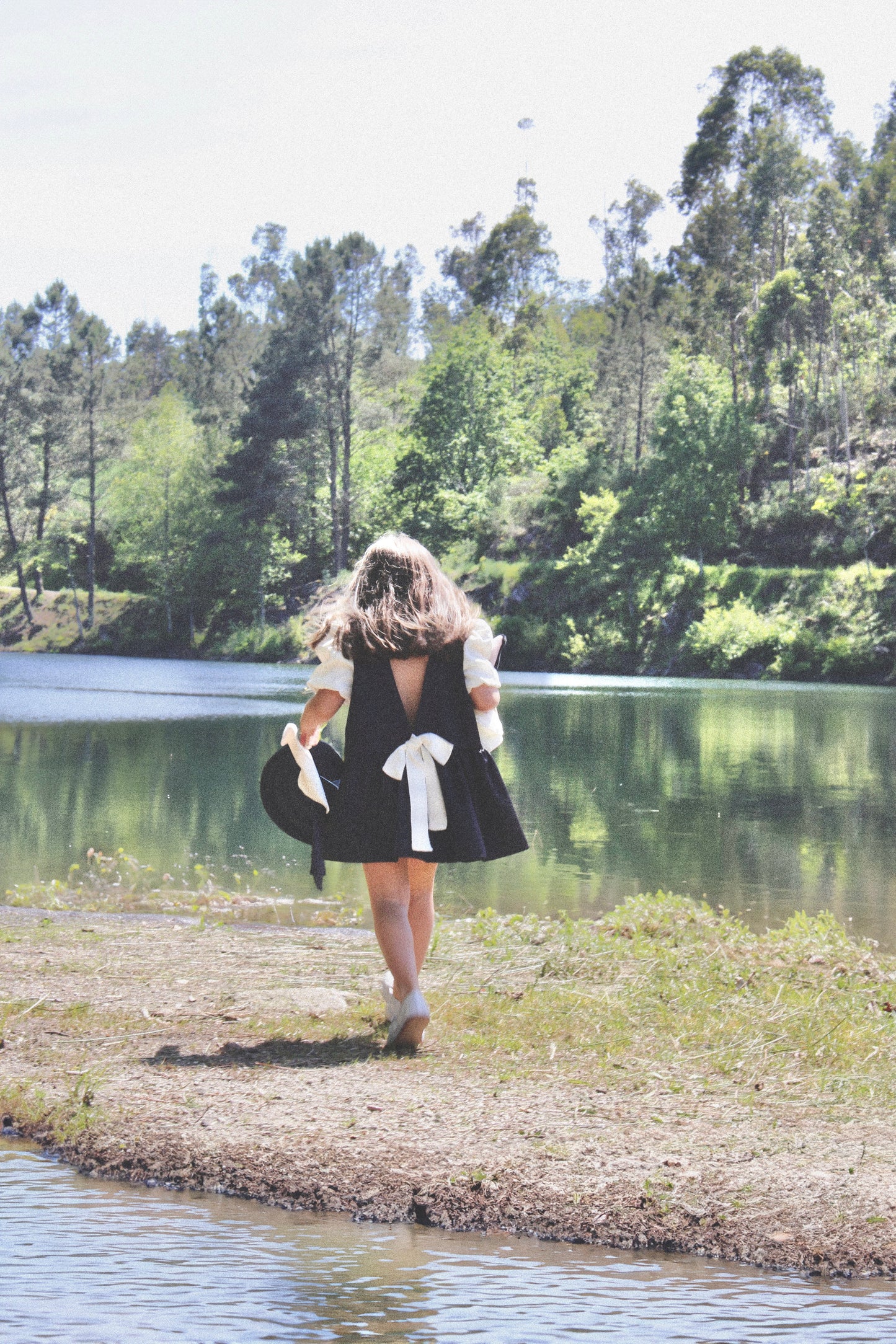 Vestido | Decote fundo Inez STOCK OFF