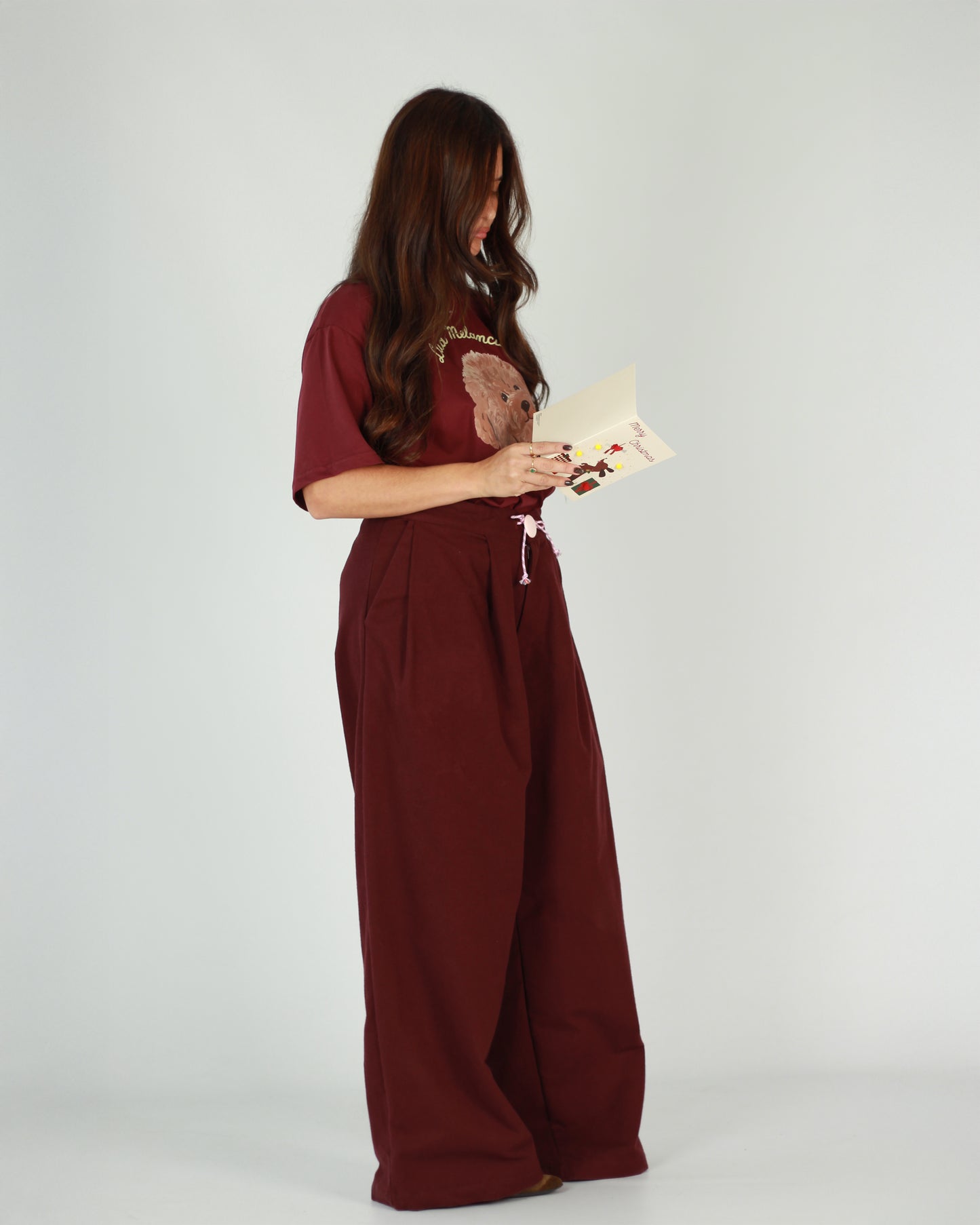 Calças Vinho Fazenda | Sweetie Adulto