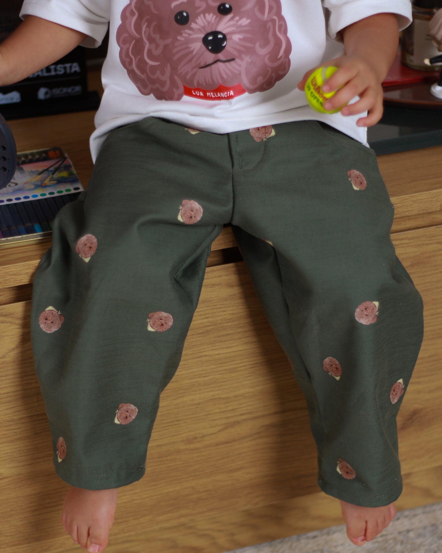 Calças Baggy estampados | Mars