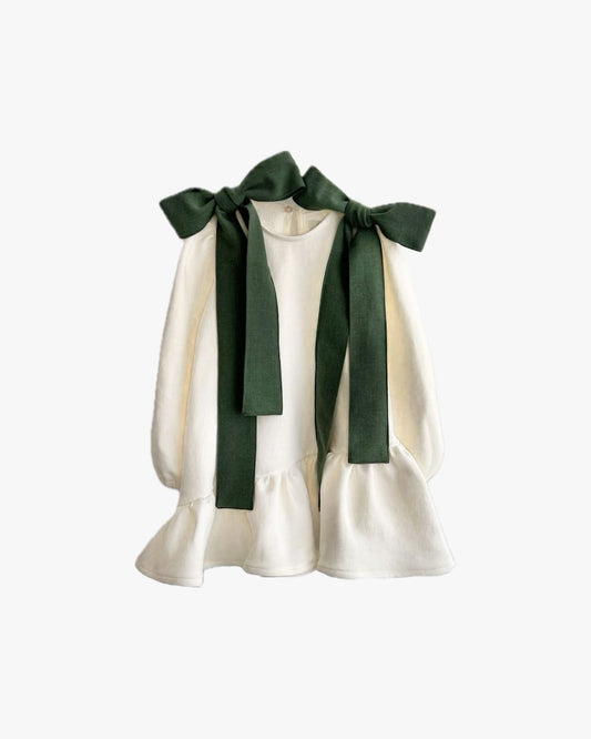 Vestido | Juliette laços verdes