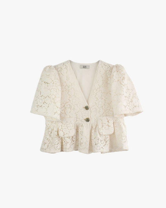 Blusa | Vieira malha crochet